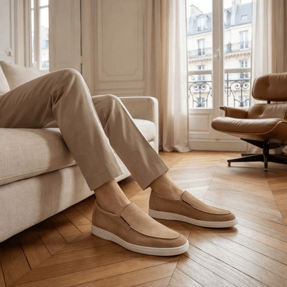 Mocassins Homme Urbain en Daim