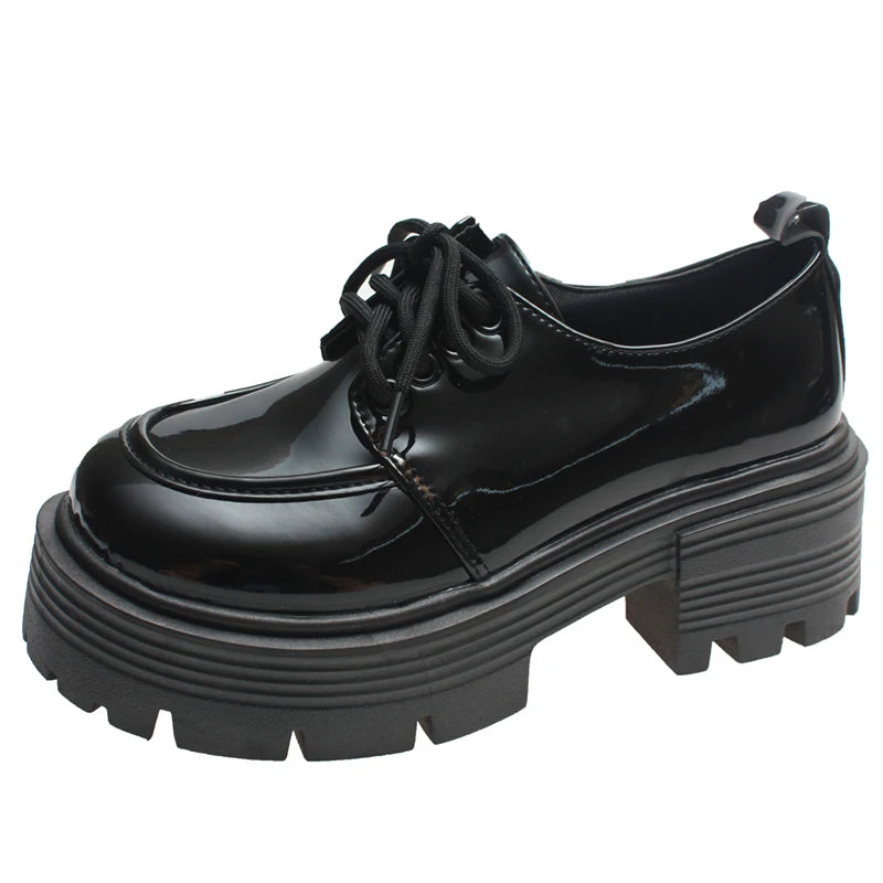 Chaussures Mocassins Femme à Semelles Épaisses