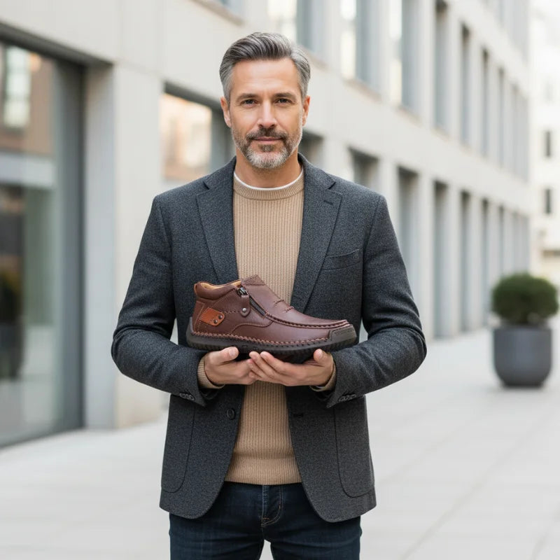 Barton™ • Handgemaakte Leren Schoenen Comfort en Karakter Verenigend