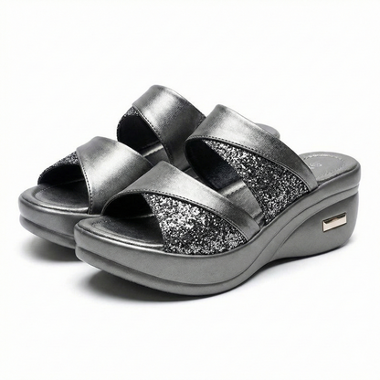 CrystalGlam™ - Escarpins Talons Aiguilles Cristal Femme