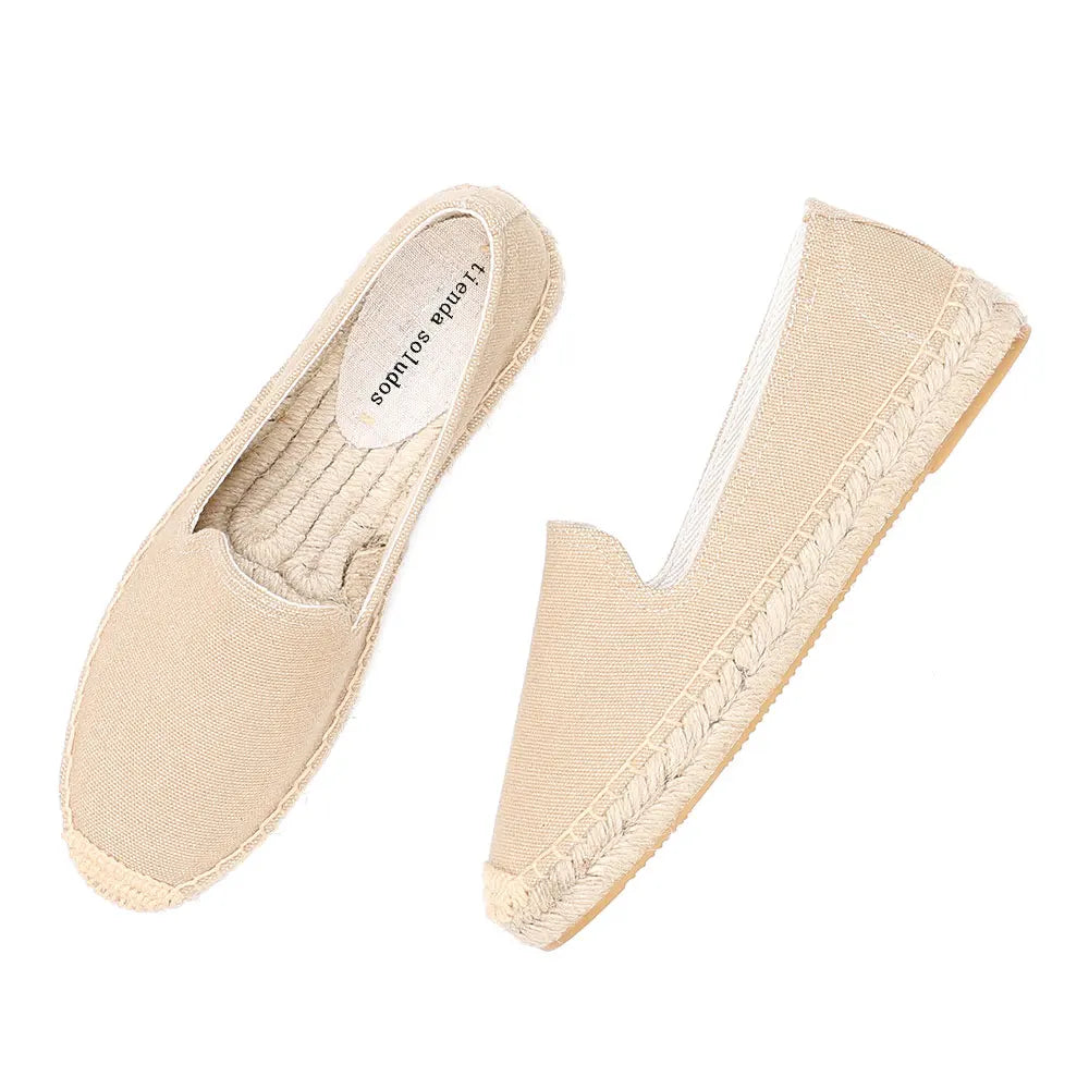 Espadrilles Femme – Modèle Naturel Uni