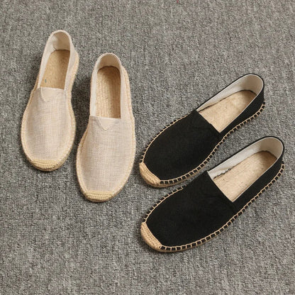Espadrilles Homme – Semelle Corde Bout Rond
