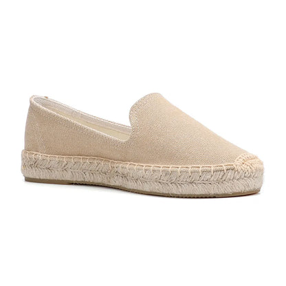 Espadrilles Femme – Modèle Naturel Uni