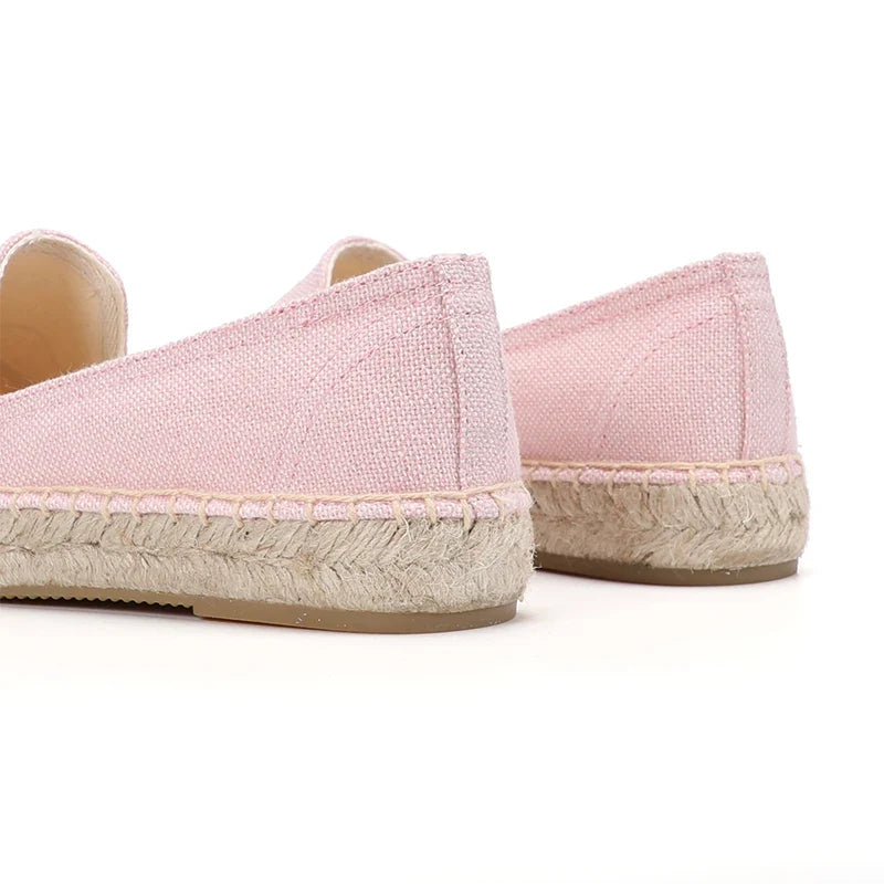 Espadrilles Femme – Broderie Motifs Écriture