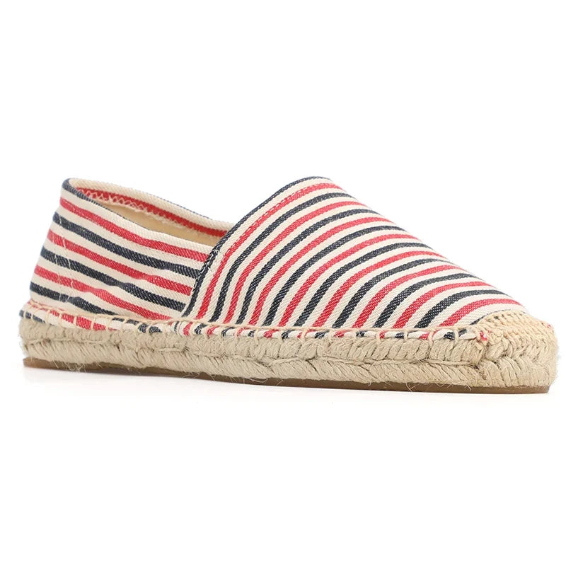 Espadrilles Femme Toile Imprimé Animalier – Ballerines Slip-On