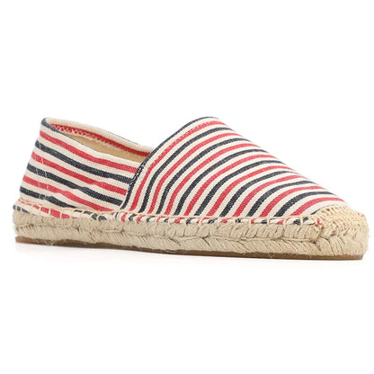 Espadrilles Femme Toile Imprimé Animalier – Ballerines Slip-On