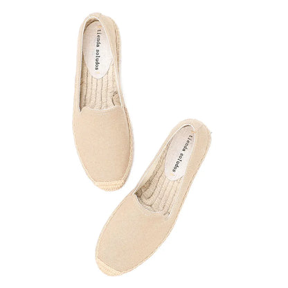 Espadrilles Femme – Modèle Naturel Uni