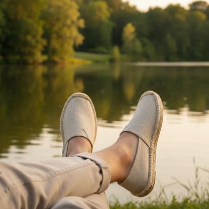 Espadrilles Homme – Semelle Corde Bout Rond