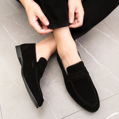 Mocassins Classiques en Daim