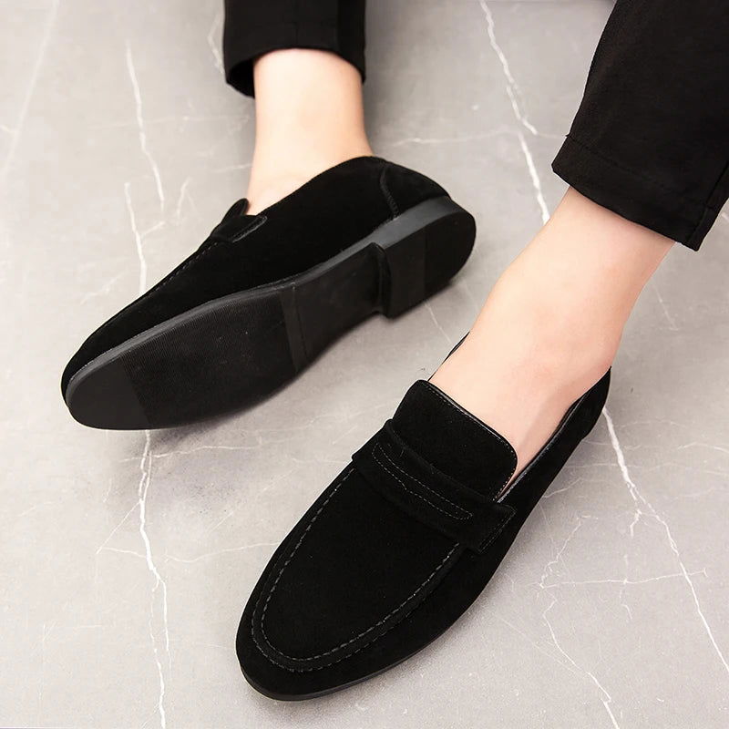 Mocassins Classiques en Daim