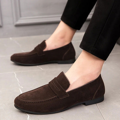 Mocassins Classiques en Daim