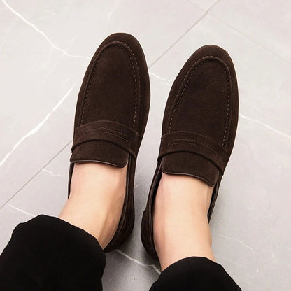 Mocassins Classiques en Daim