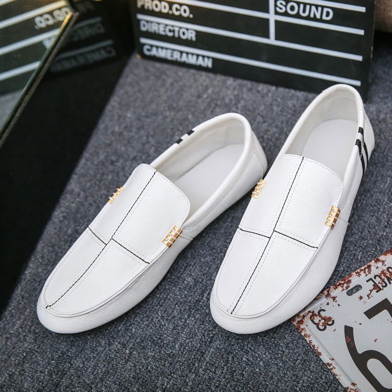 Mocassins Décontractés avec Bande