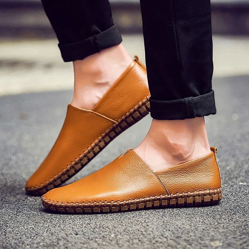 Mocassins Décontractés en Cuir
