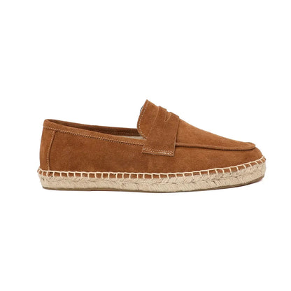 Mocassins Espadrilles en Daim - Confort et Décontractée