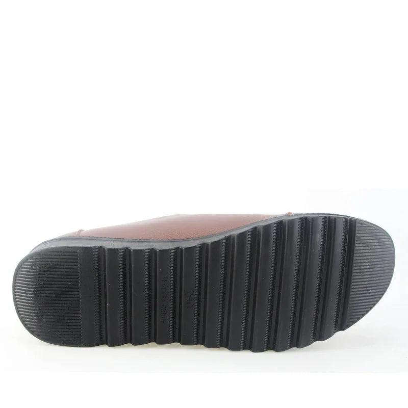 Mocassins Femme Confort à Fermeture Zippée