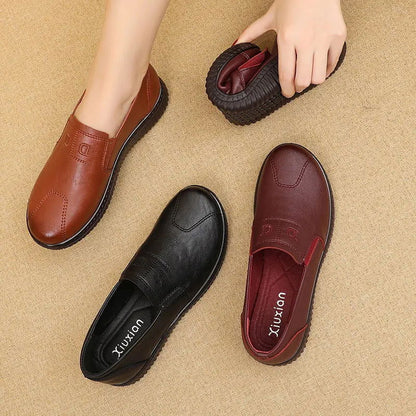 Mocassins Femme Confort en Cuir - Confort et Praticité