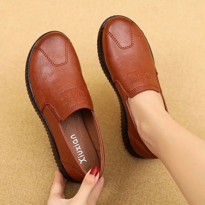 Mocassins Femme Confort en Cuir - Confort et Praticité