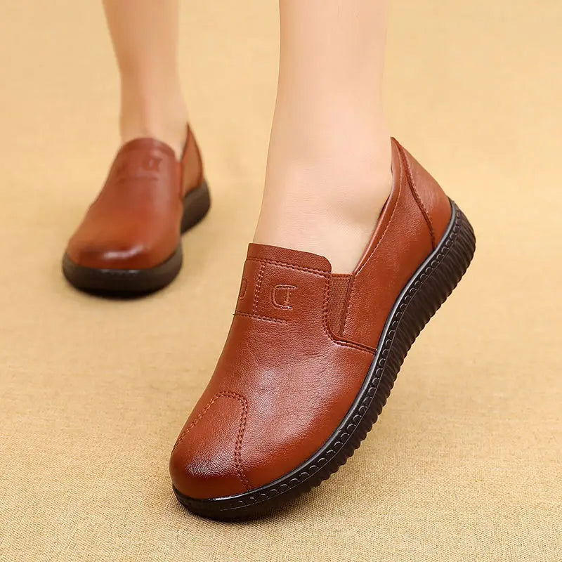 Mocassins Femme Confort en Cuir - Confort et Praticité