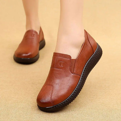 Mocassins Femme Confort en Cuir - Confort et Praticité