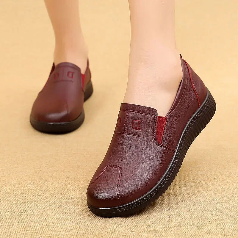 Mocassins Femme Confort en Cuir - Confort et Praticité