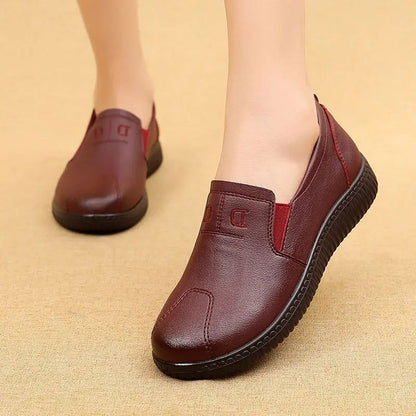Mocassins Femme Confort en Cuir - Confort et Praticité