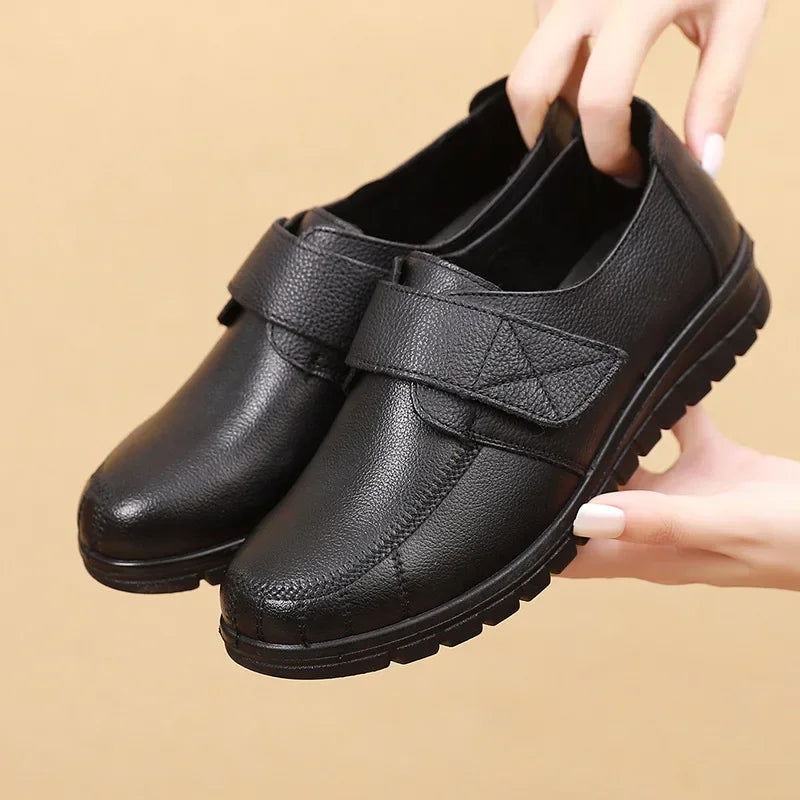 Mocassins Femme Noir à Scratch