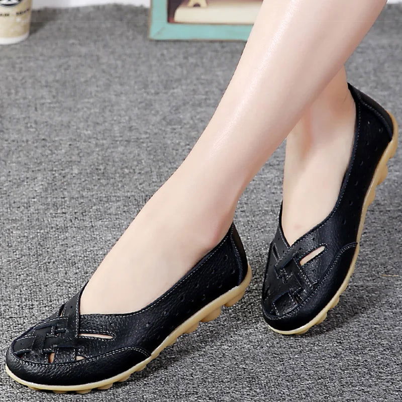 Mocassins Femme Souple & Décontractés en Cuir