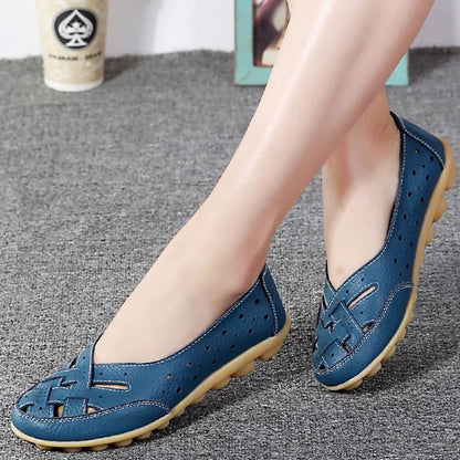 Mocassins Femme Souple & Décontractés en Cuir
