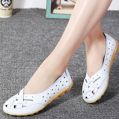 Mocassins Femme Souple & Décontractés en Cuir