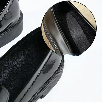 Mocassins Femme Vernis avec Franges – Audace et Raffinement