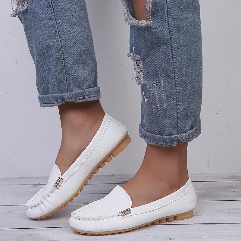 Mocassins Femme en Denim - Style Décontracté et Confort
