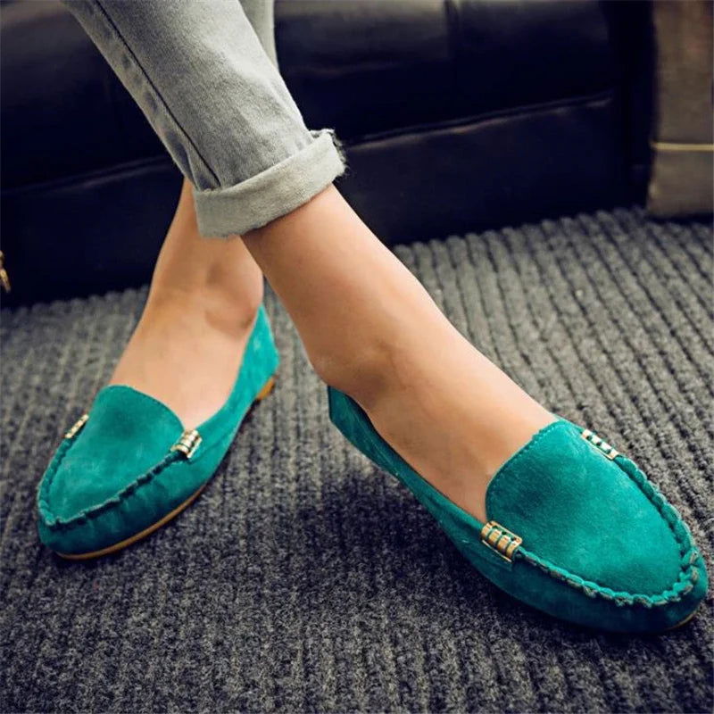Mocassins Femme en Denim - Style Décontracté et Confort