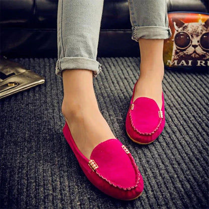 Mocassins Femme en Denim - Style Décontracté et Confort