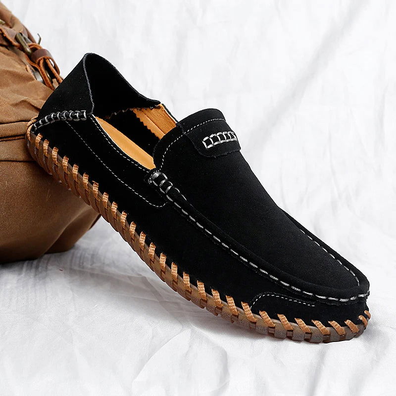 Mocassins Homme Casual en Daim Souple