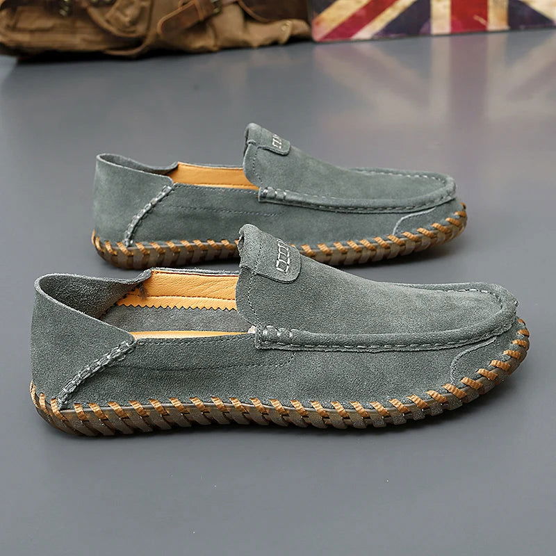 Mocassins Homme Casual en Daim Souple