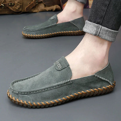 Mocassins Homme Casual en Daim Souple