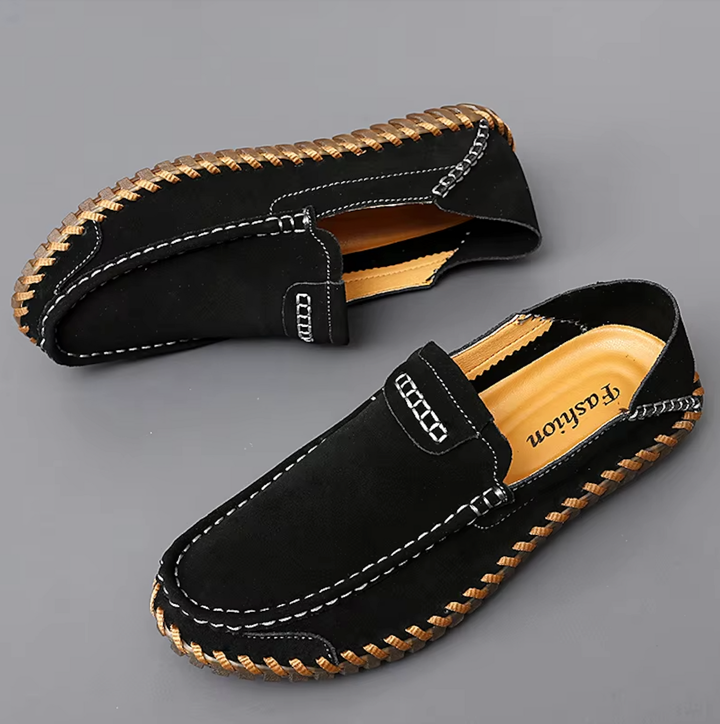 Mocassins Homme Casual en Daim Souple