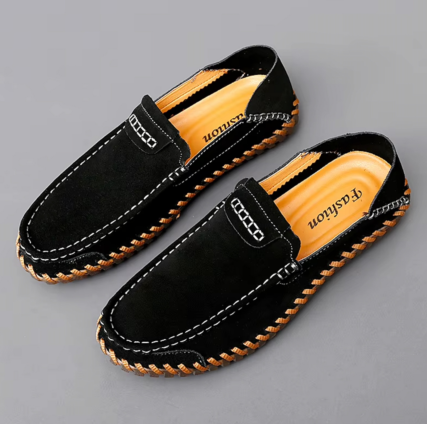 Mocassins Homme Casual en Daim Souple