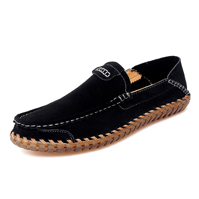 Mocassins Homme Casual en Daim Souple