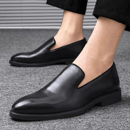 Mocassins Homme Classe avec Semelle Rouge - Style Luxe