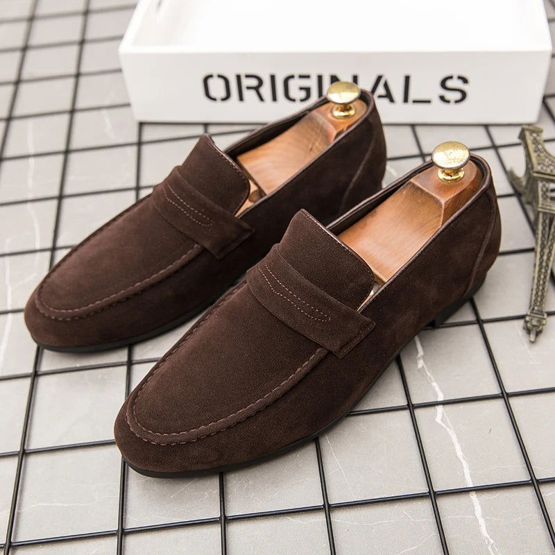 Mocassins Homme Classique en Daim