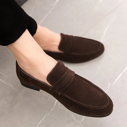 Mocassins Homme Classique en Daim