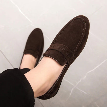 Mocassins Homme Classique en Daim
