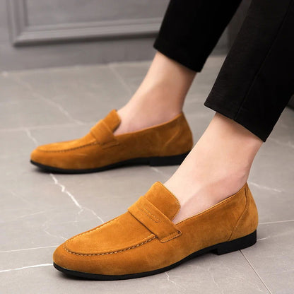 Mocassins Homme Classique en Daim