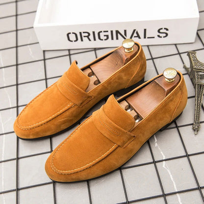 Mocassins Homme Classique en Daim