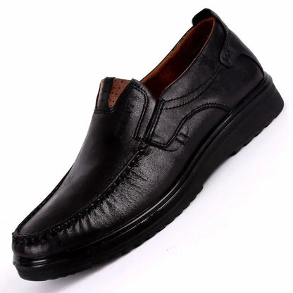 Mocassins Homme Confort en Cuir