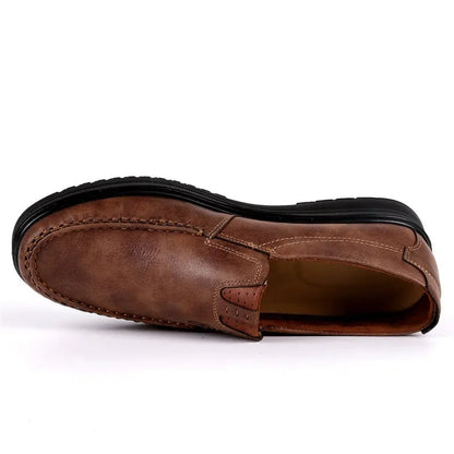 Mocassins Homme Confort en Cuir