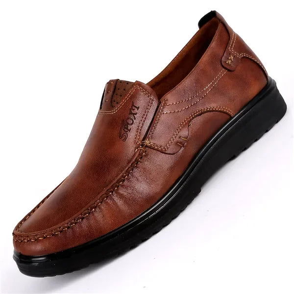 Mocassins Homme Confort en Cuir