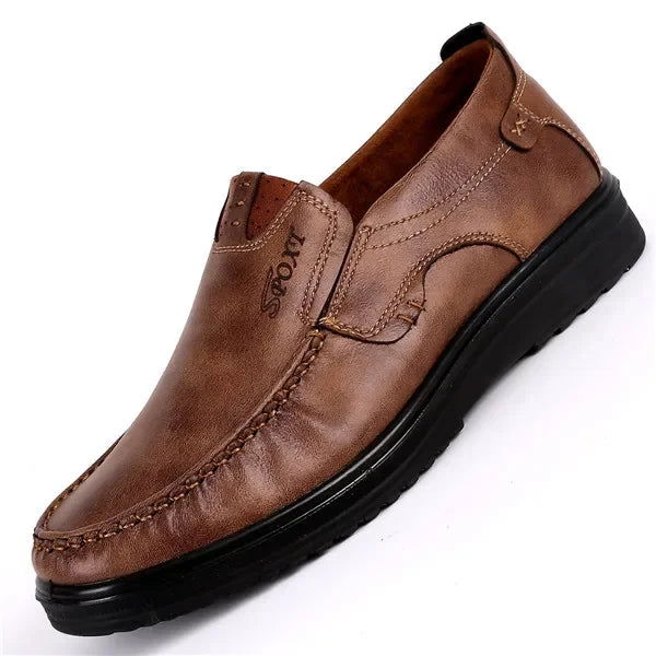Mocassins Homme Confort en Cuir